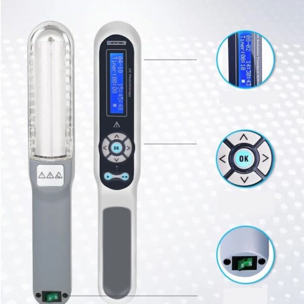 Phototherapy Narrowband UVB with Timer Handheld