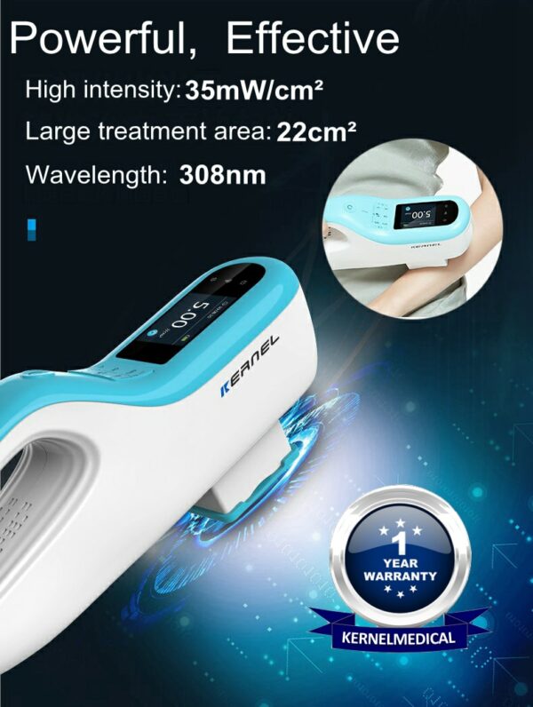 Excimer Laser XeCl 308nm Portable Targeted Phototherapy High Energy Ultraviolet